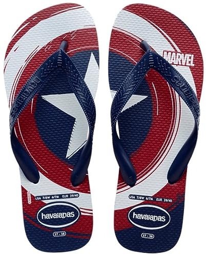 Havaianas modelo TOP MARVEL LOGOMANIA 4368NVBLU T. 45/46