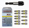 7 vers.Profi Torx Bits 11St,2xTx10,2xTx15,2xTx20,1xTx25,1xTx27,1xTx30,1xTx40 WZG + 1x Bithalter