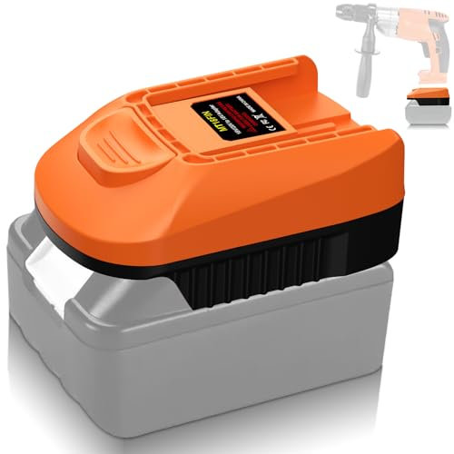 Adapter Konverter für Fein 18V, für Makita 18V Li-Ionen Akkus Konverter für Fein 18V Power Tool Batteriekonverter, Ersatz für FEIN ABS 18, ABS 18 C, ASB 18, Batterie