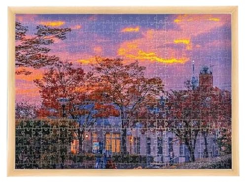GJXWD Puzzle Personalizado con Foto Favorita de 1000/500/300/120 Piezas Piezas con Marco de Fotos Rompecabezas de Madera Rompecabezas con Imágenes Personalizados,1000 Pcs