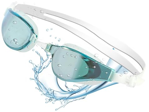 Lunettes de natation pour hommes, lunettes de natation | Lunettes de plongée antidérapantes avec sangle - Verres à œil de plongée portables, accessoires de piscine extérieure pour adultes