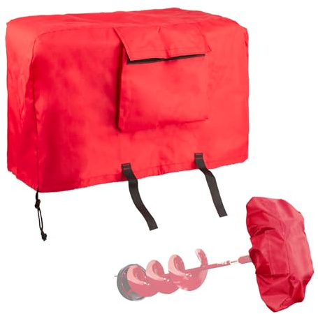Ice Auger Powerhead Cover Fits All Eskimo Ice Augers,69811 Auger Cover Guards Your Ice Drill Engine Against Snow,Ice and Impacts,Ice Fishing Auger Parts