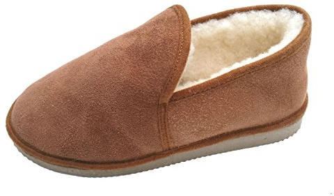Cachalo - Pantoufles charentaises pour homme - Peau de mouton - Couleur camel