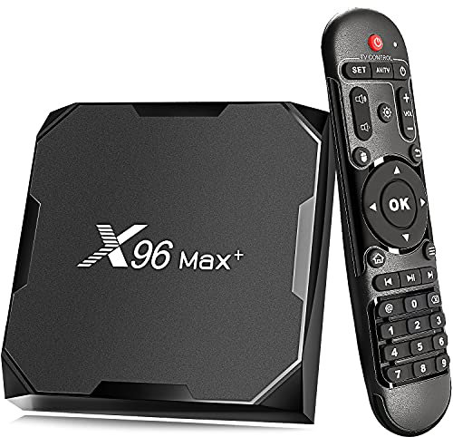 Android 9.0 TV Box, Smart TV Box 4 + 64GB Amlogic S905X3 Media Box, unterstützt 8K/4K / BT4.0/2.4G + 5G Dual WiFi HDMI 3.0 Smart Media Player mit Fernbedienung