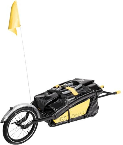 Topeak Journey Trail TX Yoke W/Slidelock, Width 262 Mm, Assi Ciclismo Unisex Adulto, Nero, 262MM