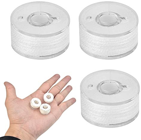 KLYNGTSK 3 Rollen PVA Angelschnur Wasserlösliche PVA Wasserlöslich Schnur Köderschnur 20m Karpfen Angelschnur Reißfest Angeln Schnurrolle Auflösungs Angelschnur zum Binden von Angelköderbeuteln