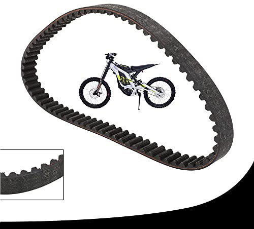 Surron Drive Belt,Motorbike Belt Drive E-Bike Transmission Drive Belt For Sur-Ron 560-8M Electric Dirt Bike Black