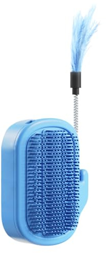 Rascador de esquina para gatos | Rascador de esquina para gatos con hierba gatera, cepillo de peine para aseo de mascotas, suministros para muebles, gatitos, perros, conejos, mesa interior del hogar