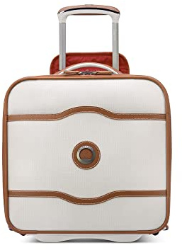 DELSEY PARIS Chatelet 2.0 Softside Luggage Under-Seater with 2 Wheels, Angora, Carry-on 16 Inch, Chatelet 2.0 Softside Luggage Under-Seater with 2 Wheels