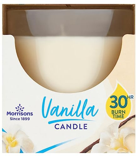 Morrisons Vanilla Candle, 120g