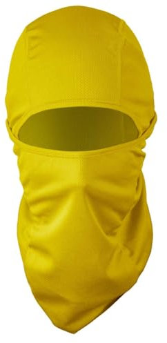 OcioDual Sturmhaube 6 in 1, Gelb Mütze Herren, Gesichtsmaske Airsoft, Wintermütze Herren, Schlauchschal, Halstuch Herren, Maske Winter Sturmhaube Motorrad, Fahrrad, Balaclava Ski, Durag