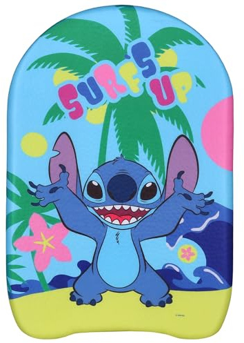 Disney Stitch Planche DE Natation, légère, sûre, pour Apprendre à Nager pour Les Enfants à la Piscine 44x30x4 cm