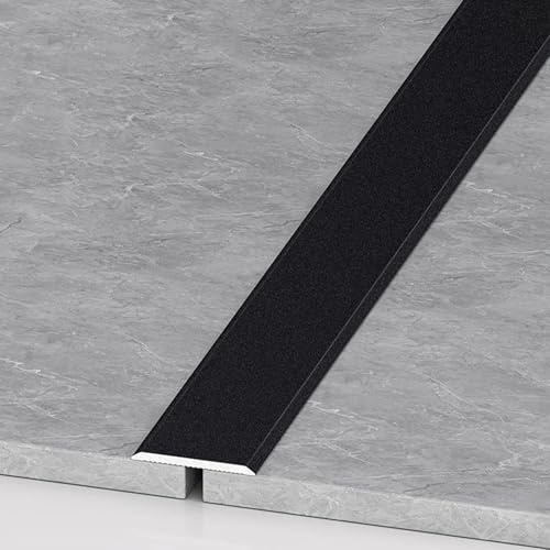 Kakelklipp, 90 cm – tröskelskydd – platt avdelarremsa, aluminiumgolvövergångsremsa, mellanrumsskydd, golvkanttrimning sammanfogning – lätt att applicera