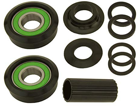Alta Bicycle Bottom Bracket Set American Kit Spindle Type 19mm in Black