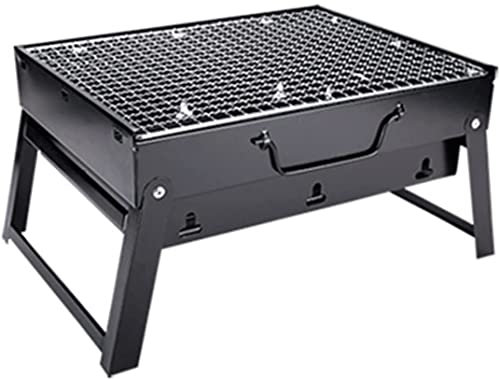 Gasgrill Barbecue Grill Outdoor Faltbarer Holzkohle Tragbarer Minigrill Holz BBQ Herd Für Hausgarten Camping Picknick Party Strand Biwak