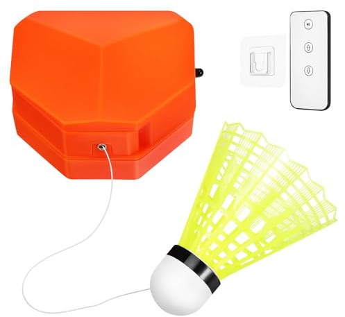 VANZACK Máquina De Entrenamiento De Bádminton Set De Entrenador De Rebote Diseño Adhesivo De Nailon