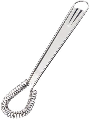 3 PAGEN® Frusta a spirale in acciaio inox per mescolare e mescolare – Igienica e durevole – versatile e senza grumi – Utensili da cucina in acciaio inox – Argento 20,5 x 4 cm