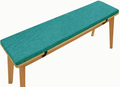 Bench Cushion - Outdoor/Indoor Patio Porch Swing Cushions 48/40/60 X 12/14/16/18 Inch Seat Furniture Cushion Non-Slip Patio Loveseat Bench Pad(Q,130x35cm/51x14in)