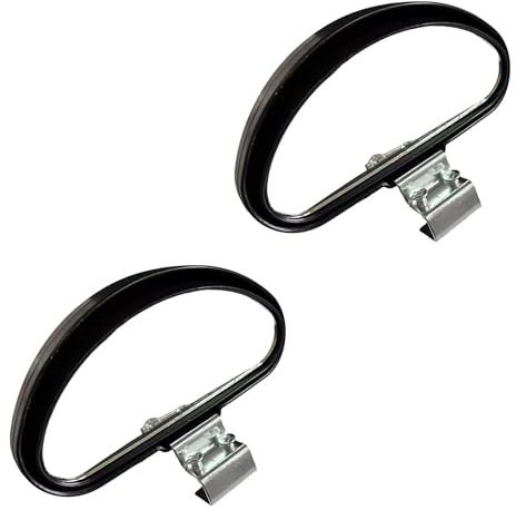 Espejos de Punto Ciego Espejo Retrovisor Exterior Coche - Set de 2 Espejos Retrovisores Exteriores Universales, Lente Gran Angular, Instalación Fácil, Seguridad Adicional