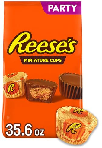 Reese's Candy Milchschokolade Erdnussbutter Cup Miniatures Partytüte, 1009 ml