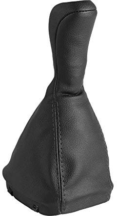 Schaltknauf, 6-Gang-Schaltknauf + Gamaschenmanschette Für C Class W203 Schaltknaufkopf aus Kunststoff