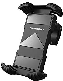 GRUNDIG Fahrrad Handyhalterung, 360° Verstellbare Motorrad Handyhalterung, Universal Handy Fahrradhalterung für 4.7-6.8 Zoll Smartphone