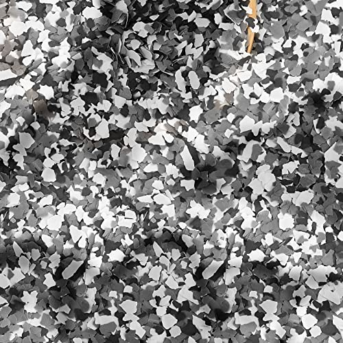 Fabbay Epoxid-Bodenflocken, Farbspäne, Garagenboden, dekorative Farbspäne, Beschichtung, Beton, für Garage, Wand, Innen- und Außenbereich, Hausfarbe, 5,6 kg