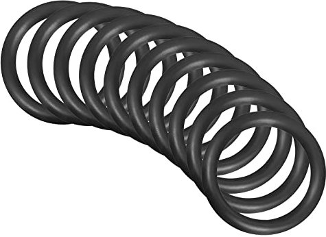 QUARKZMAN Nitrile Gomma O-Ring 42mm x 32mm x 5mm Guarnizioni di Tenuta Anelli Rubinetti Rotondo Guarnizione Rondella per Rubinetto Idraulica Riparazione Sigillatura Connessione, 10 Pezzi
