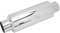 Silencieux Voiture Universel 6.4cm, Silencieux Echappement Voiture Silencieux Sortie Echappement Voiture en Acier, Arrondi Tuyau D'échappement Arrière de Voiture Silencieux Arrière Moto
