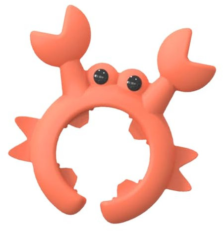 Porta cucchiaio da pentola, porta cucchiaio da granchio - Portautensili in silicone per cucchiaio da cucina,Porta mestoli da bancone, porta spatola anti-traboccamento per piano cottura, gadget da cuci