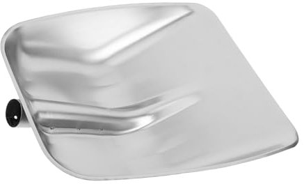 TOPPERFUN Cabezal De Pala Excavadora De Acero Inoxidable Cabezal De Pala para Quitanieves para Jardín Invierno Herramienta De Jardinería para y Trasplantar