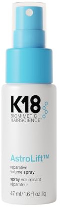 K18 AstroLift™ Spray volumizzante riparatore, per capelli più folti e con tenuta per 2 giorni, ideale per capelli sottili, fini e fragili. Formula non appiccicosa, Flacone da 47 ml (1,6 fl oz).