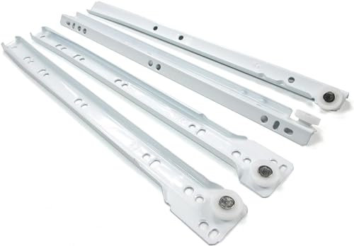 FURNICA Roller Drawer Runners/Slides (450mm)