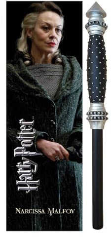 Le stylo de baguette magique de Harry Potter de la collection noble et le marque-page de Narcissa Malfoy
