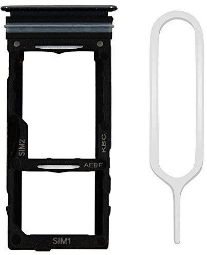 MMOBIEL Doppio Vassoio Carta SIM Compatibile con Samsung Galaxy A52 5G / A52 4G / A72 / A52s / A72 5G - Porta Scheda SIM - Inclusa guarnizione di gomma e Sim Pin - Nero