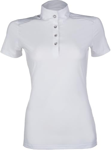 HKM Premium Polo, 1200 Bianco, M Unisex-Adulto