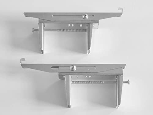 Accessori per termosiforni e caloriferi reggimensole vernice rosette pannello termoriflettente (2pz reggimensola per radiatori a piastre)