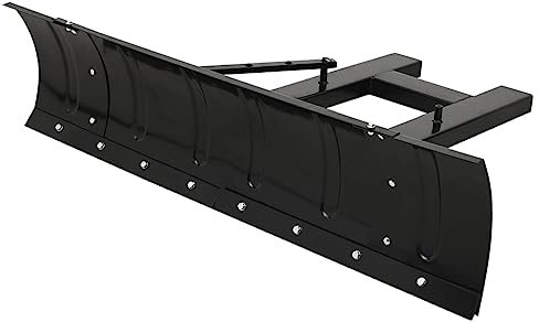 vidaXL Snöslunga för Muletto 150x38 cm Svart