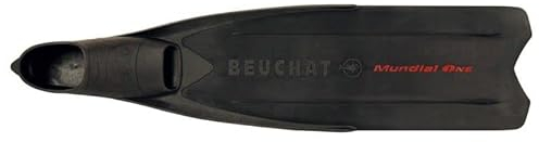 Mundial One Beuchat Apnoe Flossen, Atollblau, 37-38