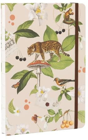 Kokonote Jungle Bliss A5 Notebook | Bullet Journal | Notebooks A5 | Notepads A5 | A5 Notepad | Dotted Notebook A5 | Dotted Bullet Journal | Cute Stationery