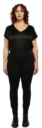 FIORELLA RUBINO: Jeggings Neri Curvy Size Nero Stagione Primavera Estate 2024.