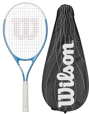 Wilson Ultra Power 112 XL Tennisschläger 2025 (Tennisschläger & Performance Cover, Griffgröße L3 (4 3/8 Zoll)