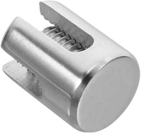 POPETPOP Abrazadera De Cuerda De Acero Inoxidable Hebilla De Alambre De Metal Abrazaderas De Cable Hebilla De Conexión Clips De Alambre De Metal Clip De Cuerda De Alambre Hebilla De