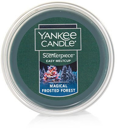 Yankee Candle Magical Frosted Forest Scenterpiece Easy MeltCup, Festive Scent