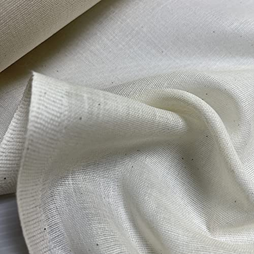 Paños de muselina natural 100 % algodón sin blanquear preembalados de 2 metros para mantequilla, cocina, colador, hornear, decoraciones de Halloween. (2 metros)