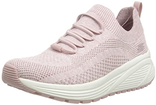 Skechers BOBS SPARROW 2.0 WIND CHIME, Zapatillas para Mujer, Blush Heather Engineered Knit, 37 EU