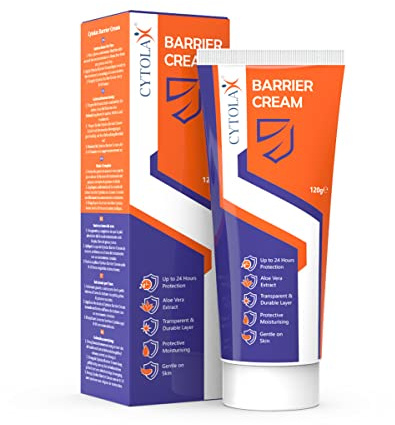 Cytolax Barrier Cream 120g | Transparent & Durable 24hour Protection | Prevents Skin Irritation & Sores | Improves Elasticity & Repairs Damaged Skin | with Shea Butter & Aloe Vera extracts