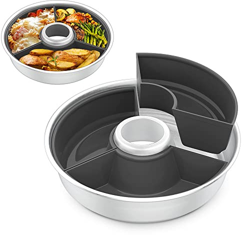 Ecooe - Molde de silicona para horno OMNIA® (3 partes), inserto antiadherente, bandeja para hornear, molde para postres, accesorios para OMNIA Suecia