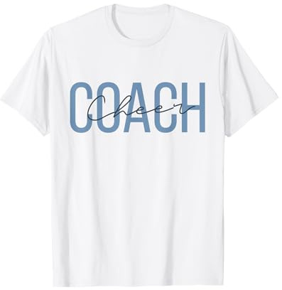 Cheer Coach Cheerleading T-Shirt