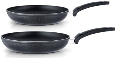 Fissler Levital + Classic/Pfannen-Set 2-teilig (Ø 24+28 cm) - beschichtete Aluminiumpfanne – Induktion